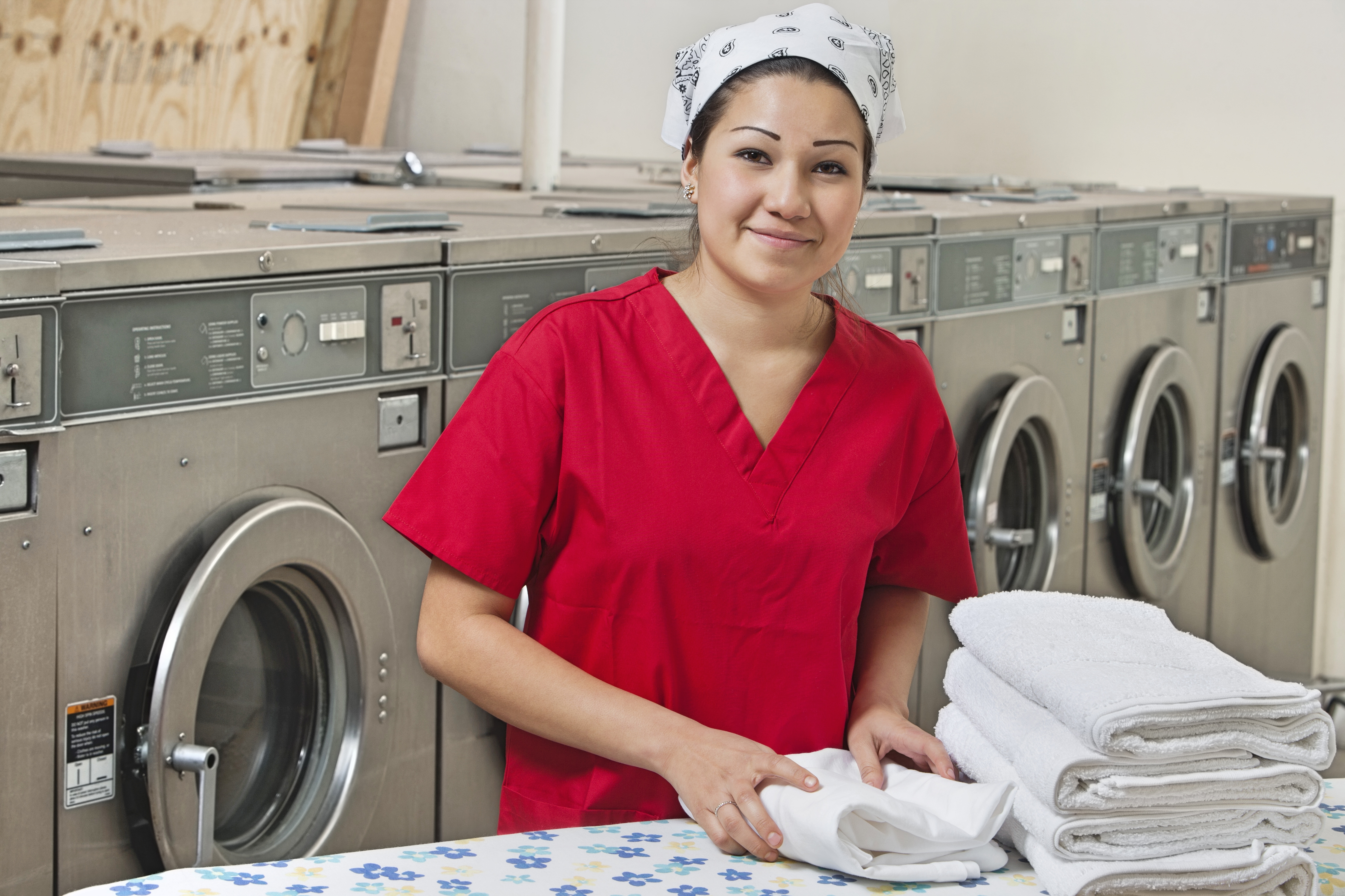 Hispanic Commercial Laundry Shutterstock 556994962